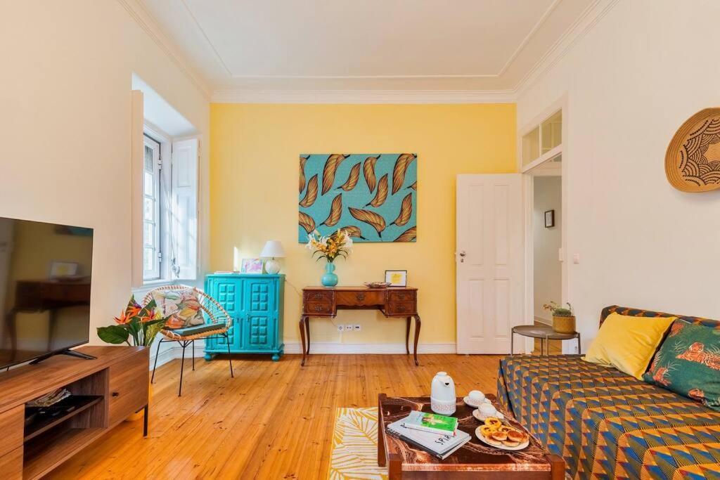 Appartamento A Casa Amarela De Sintra Esterno foto